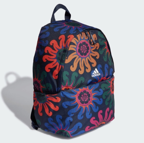 FARM Rio Handbags - NWT FARM Rio Backpack Adidas Collaboration Multicolor Abstract Print